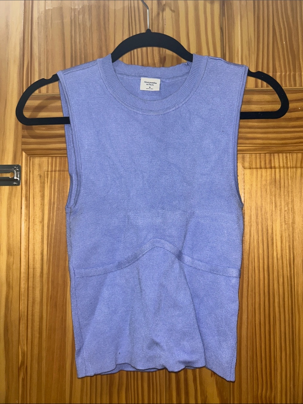Sleeveless Knit Tank Top in Lavender